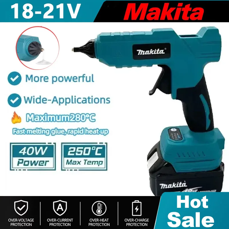 마키타 무선 전기 글루건 18V 배터리 구동 열풍기 가 - Hot Melt Glue Gun Cordless 리뷰 및 가격