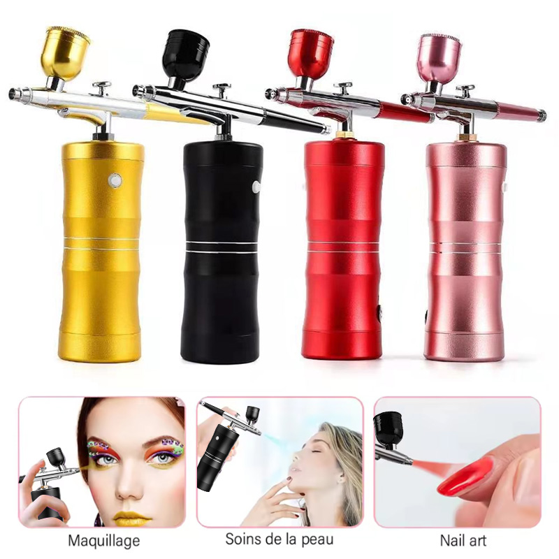 산소 스프레이 미니 공기 압축기 키트 에어 브러시 스프 - Airbrush Kit With Mini Compressor 리뷰 및 가격